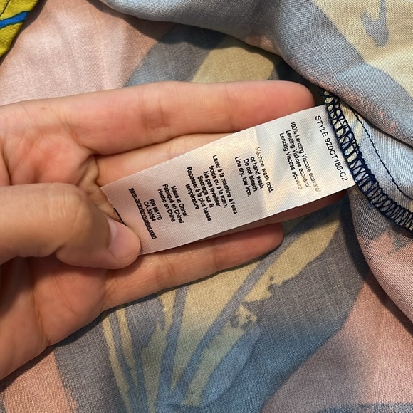 Anthropologie X Corey Lynn Calter Palm Leaf Print Top - Picture 6 of 7